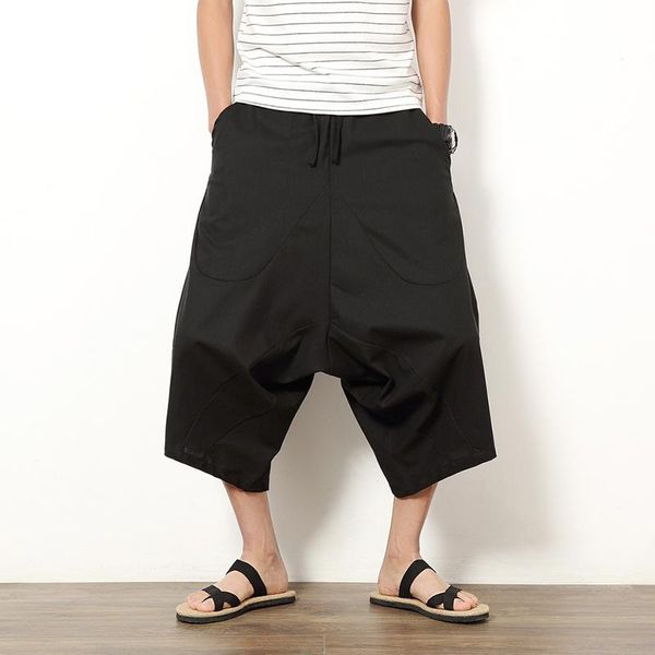 pants cotton baggy cross pants men crotch hip hop bloomers pants men's calflength harem pants korean streetwear trousers man, Black
pants cotton baggy cross pants men crotch hip hop bloomers pants men's calflength harem pants korean streetwear trousers man, Black