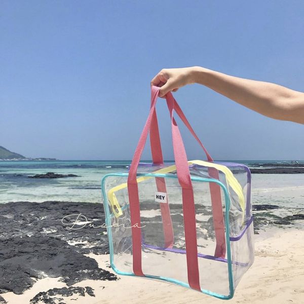 summer travel large capacity shoulder bag cute vacation beach jelly bag color bag waterproof bag transparent bag
summer travel large capacity shoulder bag cute vacation beach jelly bag color bag waterproof bag transparent bag