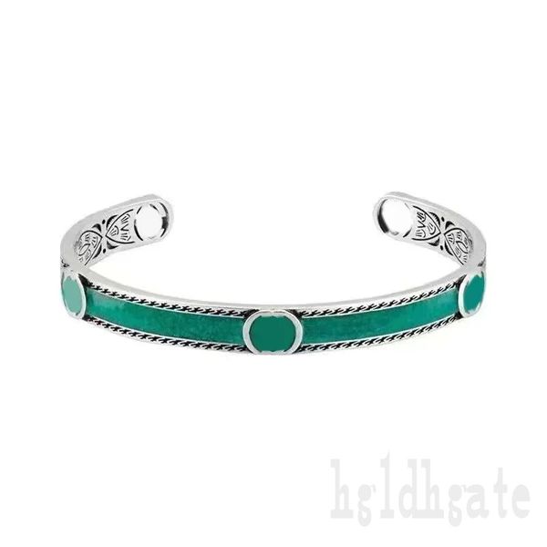 silver color designer bracelets for women cuff bangles letters green enamels pattern hearts stripes opening love bracelet popularity eye sha, Black
silver color designer bracelets for women cuff bangles letters green enamels pattern hearts stripes opening love bracelet popularity eye sha, Black