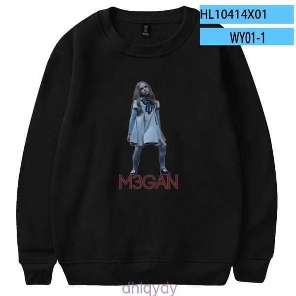 hoodies wawni m3gan crewneck men's sweatshirt tv show trucksuit men womens long sleeve casual fashion pullover cosplay clothing for win, Black
hoodies wawni m3gan crewneck men's sweatshirt tv show trucksuit men womens long sleeve casual fashion pullover cosplay clothing for win, Black