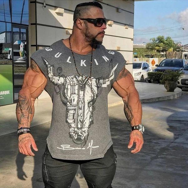 men tank bulking brand men cotton t shirts fashion casual gyms fitness workout short sleeves tees summer male clothing 230422, White;black
men tank bulking brand men cotton t shirts fashion casual gyms fitness workout short sleeves tees summer male clothing 230422, White;black