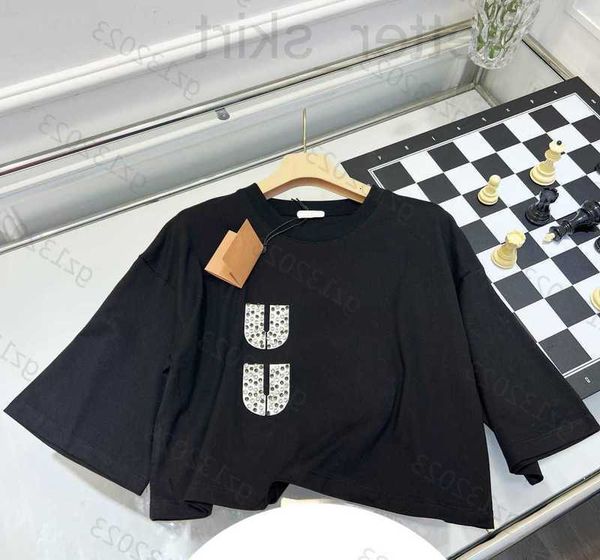 women's t-shirt designer black t-shirt luxury brand printed round neck pullover short sleeves simple casual designer loose s for women, White
women's t-shirt designer black t-shirt luxury brand printed round neck pullover short sleeves simple casual designer loose s for women, White
