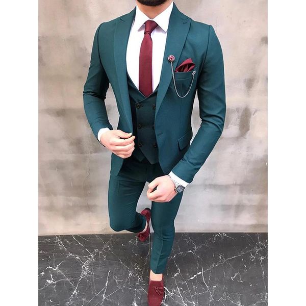 blazers costume homme 3 pieces suit men peak lapel slim fit tailor made blazer wedding suits for men terno masculino jacket vest pants, White;black
blazers costume homme 3 pieces suit men peak lapel slim fit tailor made blazer wedding suits for men terno masculino jacket vest pants, White;black