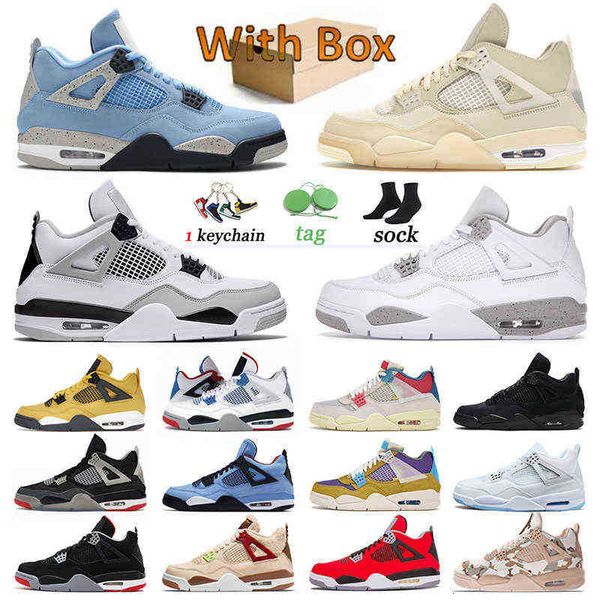 4s basketball shoes mens womens jumpman 4 black cat trainers university blue off military union white oreo sail sports sneakers
4s basketball shoes mens womens jumpman 4 black cat trainers university blue off military union white oreo sail sports sneakers