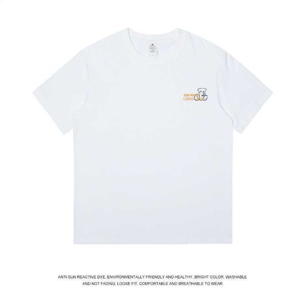 t shirt cotton short sleeve t-shirt men's simple bear print fashion clothes t-shirt half sleeve bottomed shirt ins fashion, White;black
t shirt cotton short sleeve t-shirt men's simple bear print fashion clothes t-shirt half sleeve bottomed shirt ins fashion, White;black