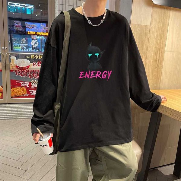 32% off street long sleeve t-shirt men's loose ins spring and autumn korean version trendy design bottom shirt, White;black
32% off street long sleeve t-shirt men's loose ins spring and autumn korean version trendy design bottom shirt, White;black