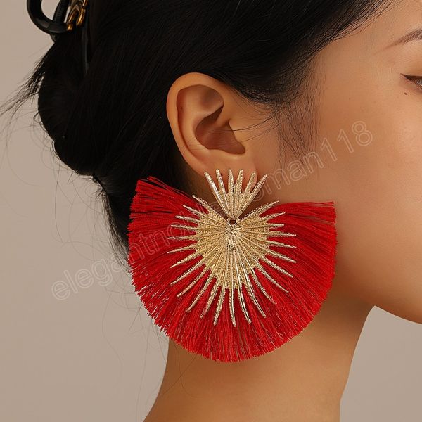 bohemian big exaggerated irregular metal long tassel dangle drop earrings jewelry for women vintage retro ethnic earrings, Silver
bohemian big exaggerated irregular metal long tassel dangle drop earrings jewelry for women vintage retro ethnic earrings, Silver
