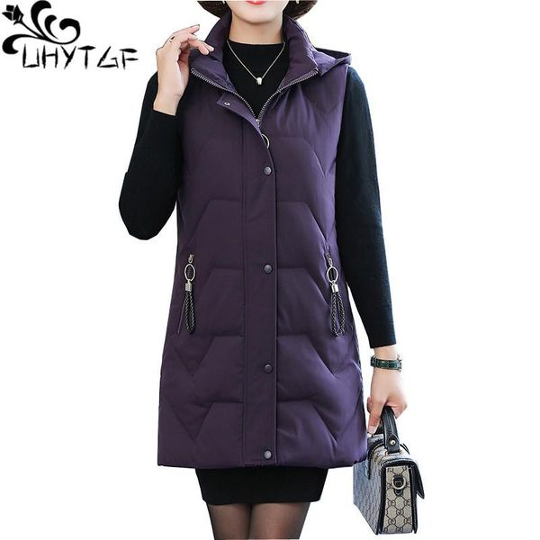 vests uhytgf autumn winter down cotton vest jacket parker women hooded sleeveless casual warm coat female 6xl loose size waistcoat1810, Black;white
vests uhytgf autumn winter down cotton vest jacket parker women hooded sleeveless casual warm coat female 6xl loose size waistcoat1810, Black;white