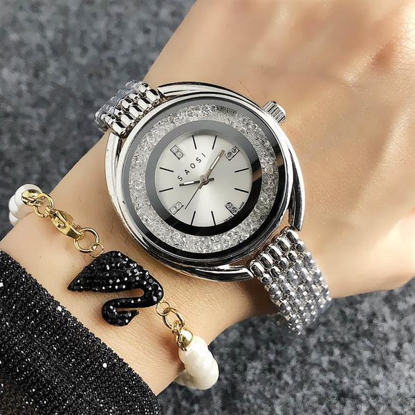 fashion swan style brand women girls crystal dial metal steel band quartz watch sw03211r, Slivery;brown
fashion swan style brand women girls crystal dial metal steel band quartz watch sw03211r, Slivery;brown
