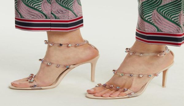 ladies patent leather high heel sandals buckle rose solid diamond ornaments sophia webster peeptoe transparent gold siz 8423503, Black
ladies patent leather high heel sandals buckle rose solid diamond ornaments sophia webster peeptoe transparent gold siz 8423503, Black