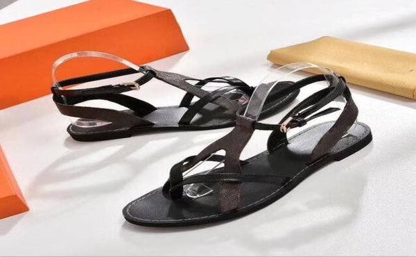 fashion lady brown printed canvas leather flat sandals slippers luxury womens designer sandals summer shoes with box and dust7742627, Black
fashion lady brown printed canvas leather flat sandals slippers luxury womens designer sandals summer shoes with box and dust7742627, Black