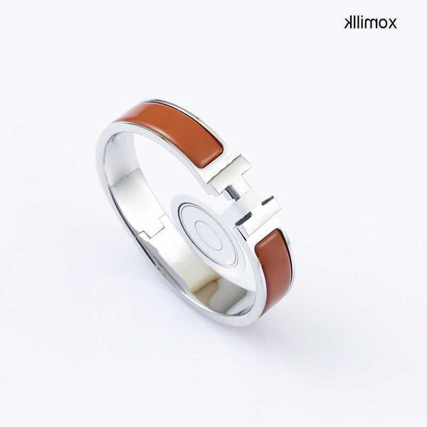 hermm elegant jade bangle bracelet h bracelet high edition enamel color wide love home letter fashion light luxury titanium steel plated cou, Black
hermm elegant jade bangle bracelet h bracelet high edition enamel color wide love home letter fashion light luxury titanium steel plated cou, Black