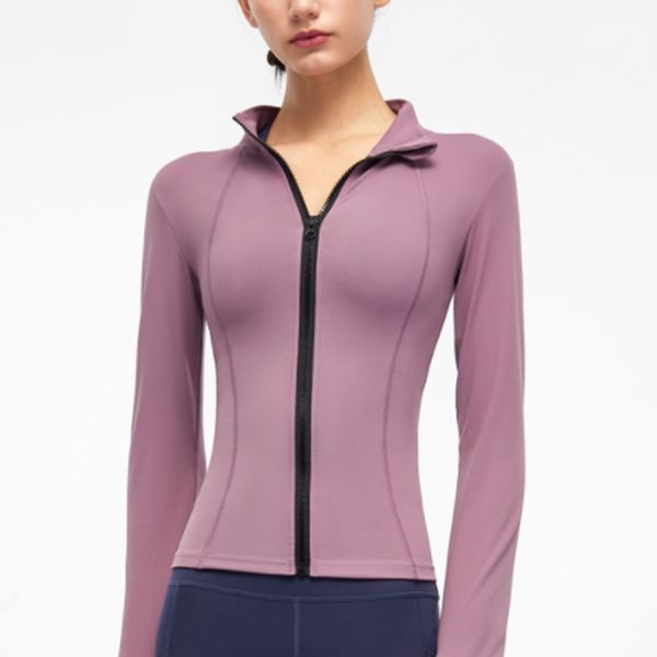 alo yoga cross border solid color slimming yoga suit nude brushed skincare high elastic windproof coat
alo yoga cross border solid color slimming yoga suit nude brushed skincare high elastic windproof coat