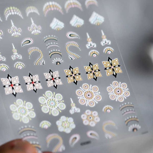 stickers decals 1 sheet vintage totem pattern 5d soft embossed reliefs adhesive nail art sticker delicate 3d nail decorations decals wholesa, Black
stickers decals 1 sheet vintage totem pattern 5d soft embossed reliefs adhesive nail art sticker delicate 3d nail decorations decals wholesa, Black