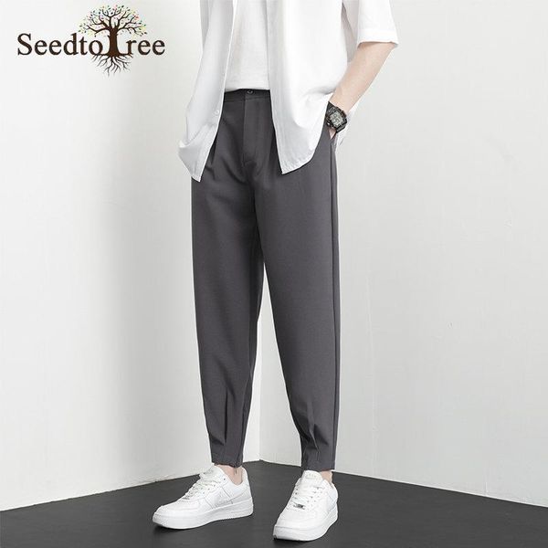 pants solid color men's casual pants fashion harem pants ankle length suit pants, Black
pants solid color men's casual pants fashion harem pants ankle length suit pants, Black