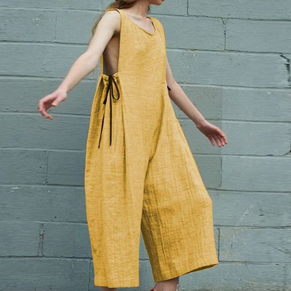 women's jumpsuits rompers casual lace up beach vest overalls summer loose women's o-neck sleeveless jumpsuits simple solid cotton, Black;white
women's jumpsuits rompers casual lace up beach vest overalls summer loose women's o-neck sleeveless jumpsuits simple solid cotton, Black;white