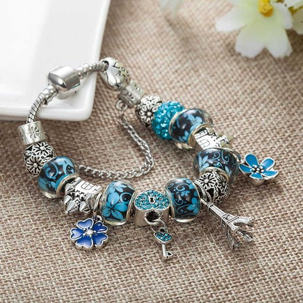 charm bracelets new tower pendant for pandora platinum diy beaded lady elegant with original box holiday gift with box 50ess, Golden;silver
charm bracelets new tower pendant for pandora platinum diy beaded lady elegant with original box holiday gift with box 50ess, Golden;silver