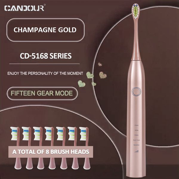 toothbrush candour cd5168 sonic electric rechargeable ipx8 waterproof 15 mode usb charger replacement heads set 230421
toothbrush candour cd5168 sonic electric rechargeable ipx8 waterproof 15 mode usb charger replacement heads set 230421