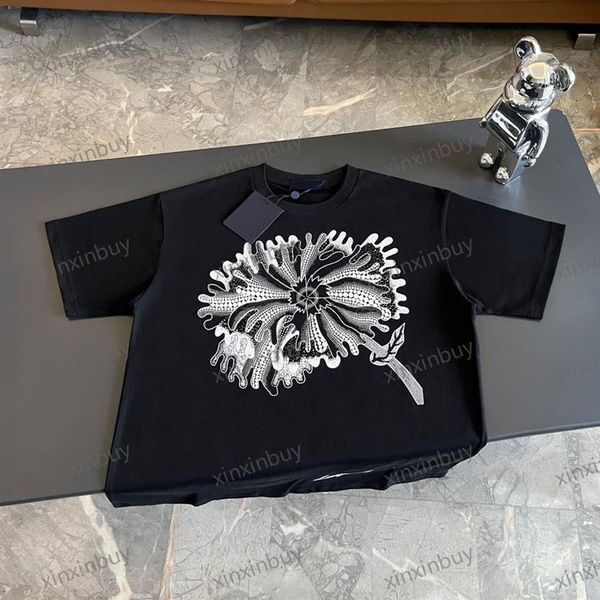 xinxinbuy men designer tee t shirt 23ss milan flower graffiti print short sleeve cotton women white black s-2xl275n, Black;brown
xinxinbuy men designer tee t shirt 23ss milan flower graffiti print short sleeve cotton women white black s-2xl275n, Black;brown