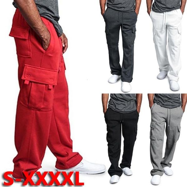 pants new men multipocket overalls pants men's guard pants casual elasticated trousers solid color sports pants, Black
pants new men multipocket overalls pants men's guard pants casual elasticated trousers solid color sports pants, Black