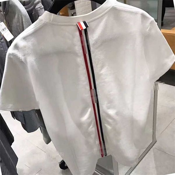 30% off end demand tb back stripe color ribbon t-shirt spring/summer pearl cotton bro men's and women's short sleeves, White;black
30% off end demand tb back stripe color ribbon t-shirt spring/summer pearl cotton bro men's and women's short sleeves, White;black