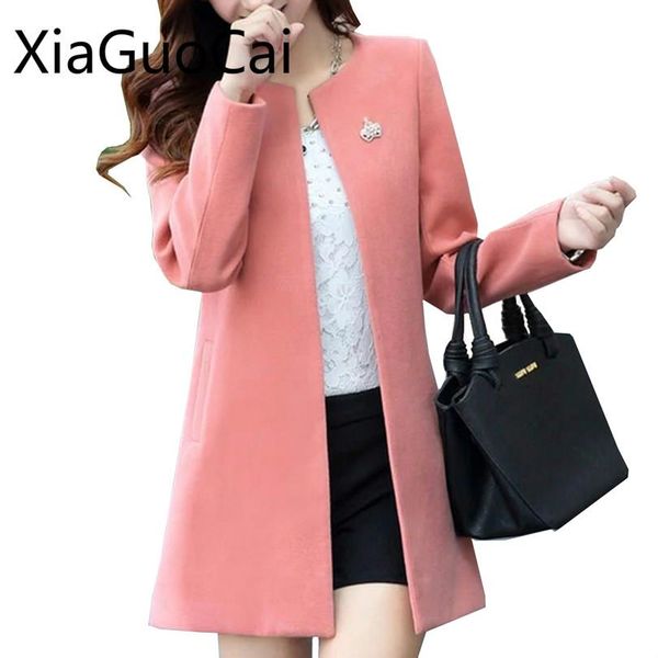 fur korea style autumn and spring women wool blends beautiful female long cardigan coats fashion overcoats drop shipping w4 35, Black
fur korea style autumn and spring women wool blends beautiful female long cardigan coats fashion overcoats drop shipping w4 35, Black