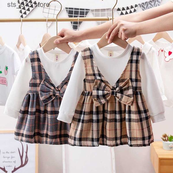 girl's dresses summer girl dress solid t-shirt striped plaid bow princess dress lovely color kids dresses for girls fashion girls clot, Red;yellow
girl's dresses summer girl dress solid t-shirt striped plaid bow princess dress lovely color kids dresses for girls fashion girls clot, Red;yellow