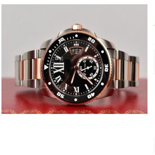 calibre de diver automatic mechanical movement mens watch 18k rose gold m7100054 42mm men's wristwatches207a, Slivery;brown
calibre de diver automatic mechanical movement mens watch 18k rose gold m7100054 42mm men's wristwatches207a, Slivery;brown