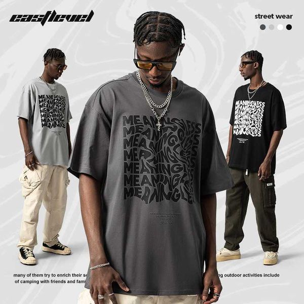 2023 t shirt american fashion brand short sleeve men's t-shirt 220g loose oversize versatile outdoor summer, White;black
2023 t shirt american fashion brand short sleeve men's t-shirt 220g loose oversize versatile outdoor summer, White;black