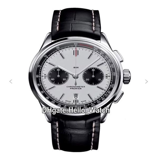 new premier b01 steel case ab0118221g1p1 vk quartz chronograph mens watch satch white dial leather strap watches hello watch 62291, Slivery;brown
new premier b01 steel case ab0118221g1p1 vk quartz chronograph mens watch satch white dial leather strap watches hello watch 62291, Slivery;brown
