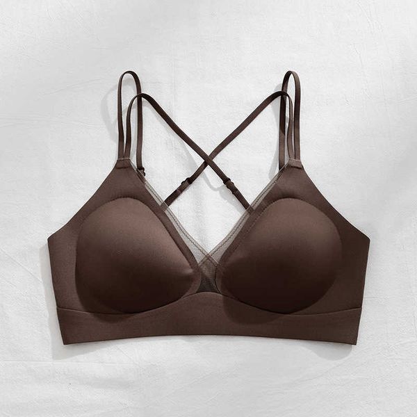 french mesh new micro plastic back bra women's traceless bra no steel ring adjustable small chest wrap, Red;black
french mesh new micro plastic back bra women's traceless bra no steel ring adjustable small chest wrap, Red;black