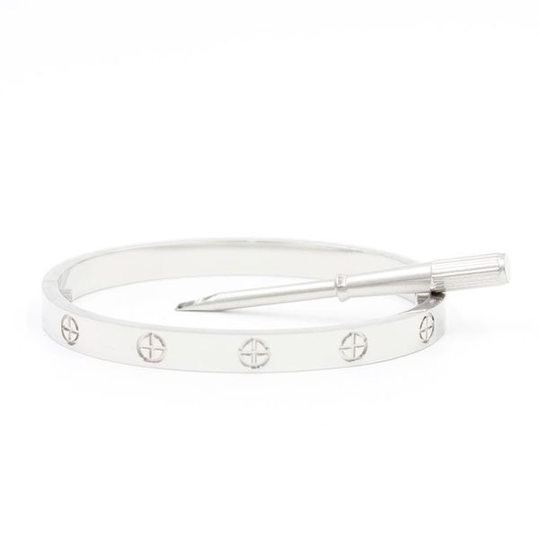 love screw bracelets cuff bracelet luxury jewelry couple bangle classic 5 0 stainless steel silver never fade not allergic209k, White
love screw bracelets cuff bracelet luxury jewelry couple bangle classic 5 0 stainless steel silver never fade not allergic209k, White