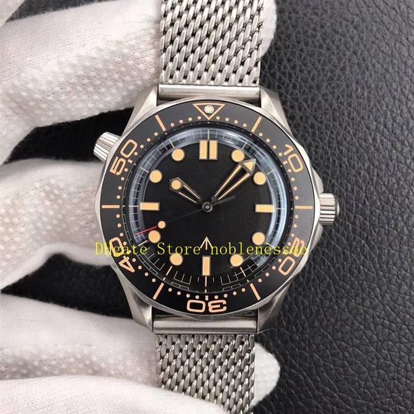 2 style cal 8806 automatic movement watch men's black dial 007 no time to die 42mm titanium naiad lock clasp spectre steel br214p, Slivery;brown
2 style cal 8806 automatic movement watch men's black dial 007 no time to die 42mm titanium naiad lock clasp spectre steel br214p, Slivery;brown