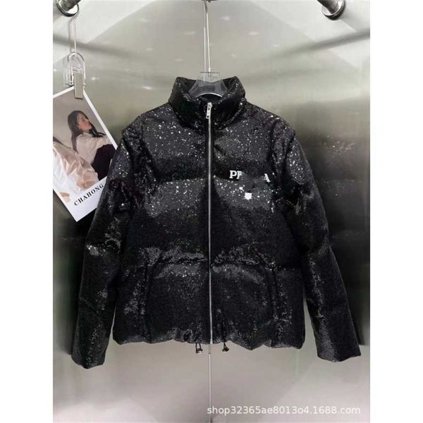 36% off autumn/winter new heavy industry sequin zipper stand up collar cotton coat front and rear printed sleeves removable two wear design, Black
36% off autumn/winter new heavy industry sequin zipper stand up collar cotton coat front and rear printed sleeves removable two wear design, Black