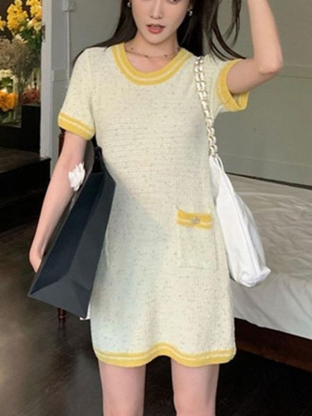 dresses vestidos de verano mujer 2022 new summer knitted dress for women mini dresses female fashion robe femme ropa mujer, Black;gray
dresses vestidos de verano mujer 2022 new summer knitted dress for women mini dresses female fashion robe femme ropa mujer, Black;gray