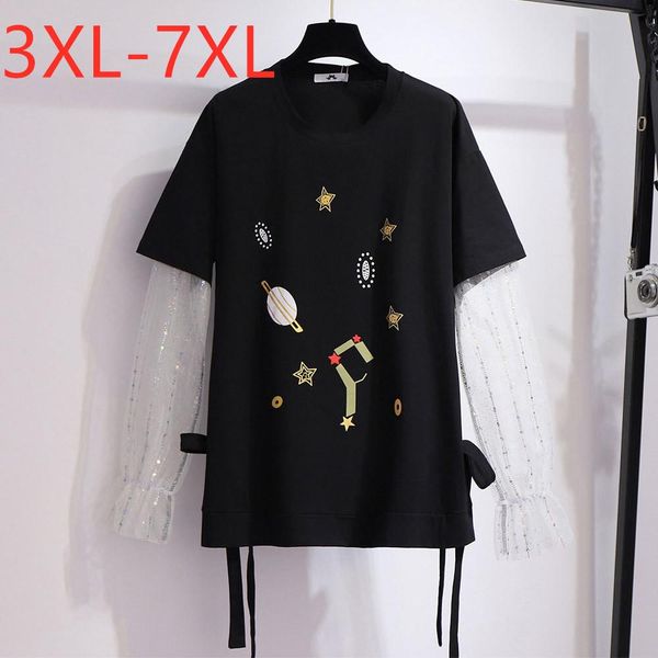 t-shirt new 2021 spring autumn plus size for women clothing large loose long sleeve black print cotton tshirt 3xl 4xl 5xl 6xl 7xl
t-shirt new 2021 spring autumn plus size for women clothing large loose long sleeve black print cotton tshirt 3xl 4xl 5xl 6xl 7xl