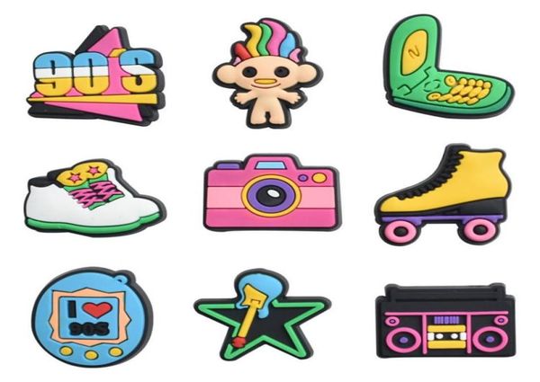 90s shoe decoration buckle charm accessories for croc charms clog pins3285232, White;pink
90s shoe decoration buckle charm accessories for croc charms clog pins3285232, White;pink
