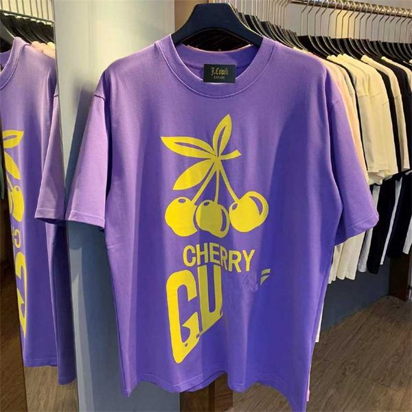 30% off summer new printed letter cherry loose fit women's t-shirt street fashion couple dress, White
30% off summer new printed letter cherry loose fit women's t-shirt street fashion couple dress, White