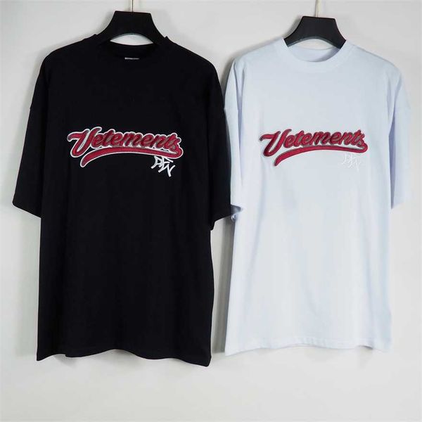 34% off chaopai vtm heavy industry letter embroidery short sleeve t-shirt street round neck men's and women's casual loose tee, White;black
34% off chaopai vtm heavy industry letter embroidery short sleeve t-shirt street round neck men's and women's casual loose tee, White;black