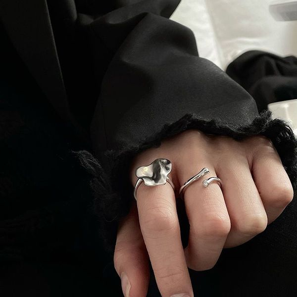 friendship rings promise rings ring female personality french advanced sense of personality, frill frosted drawline niche design ins texture, Silver
friendship rings promise rings ring female personality french advanced sense of personality, frill frosted drawline niche design ins texture, Silver