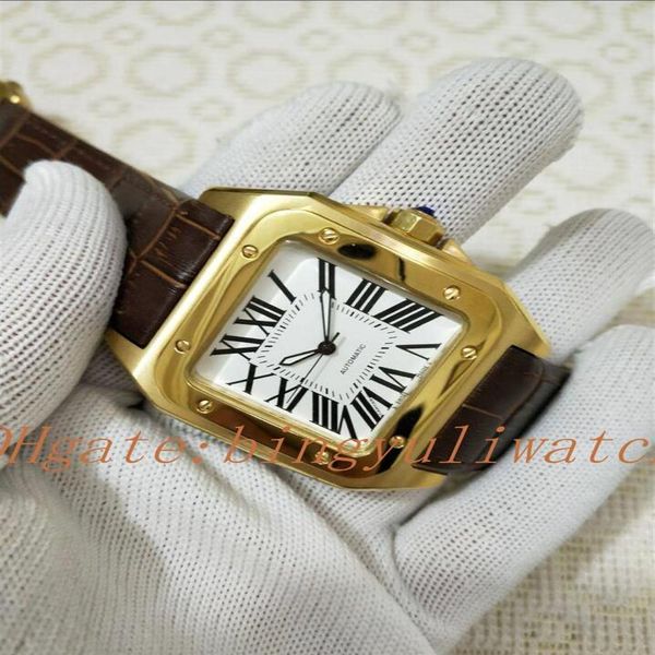 new factory luxury men 100 xl leather strap watch asia 2813 automatic movement mechanical rose gold case men's sports origina208m, Slivery;brown
new factory luxury men 100 xl leather strap watch asia 2813 automatic movement mechanical rose gold case men's sports origina208m, Slivery;brown