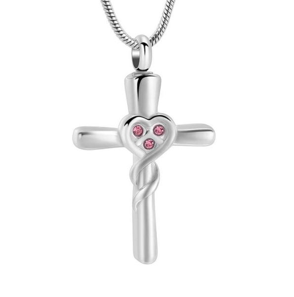 ijd12237 12237 little blue color crystals inlay heart wrapped cross cremation urn necklace for women men memorial jewelry with ash8416064, Silver
ijd12237 12237 little blue color crystals inlay heart wrapped cross cremation urn necklace for women men memorial jewelry with ash8416064, Silver