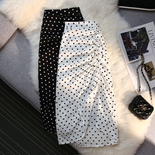 skirts high waist skirts women side slit pleated design medium long wave point chiffon skirt female summer hip wrap skirt 230422, Black
skirts high waist skirts women side slit pleated design medium long wave point chiffon skirt female summer hip wrap skirt 230422, Black