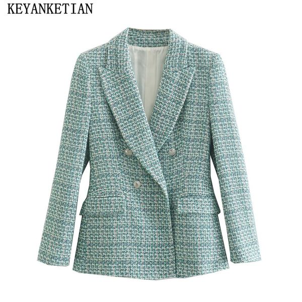 pants keyanketian za women's tweed textured double breasted blazer vintage notch collar long sleeve jacket coat women's casual top, White
pants keyanketian za women's tweed textured double breasted blazer vintage notch collar long sleeve jacket coat women's casual top, White