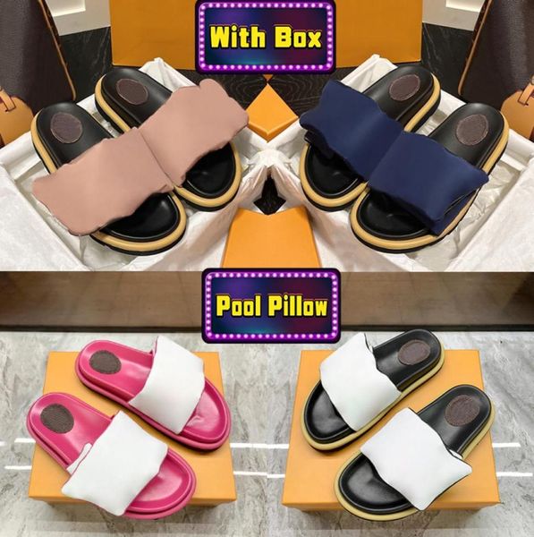 luxury slipper pool pillow flat comfort mules mens designer sandal women shoes rose pink navy white black yellow brown beige print1297829
luxury slipper pool pillow flat comfort mules mens designer sandal women shoes rose pink navy white black yellow brown beige print1297829