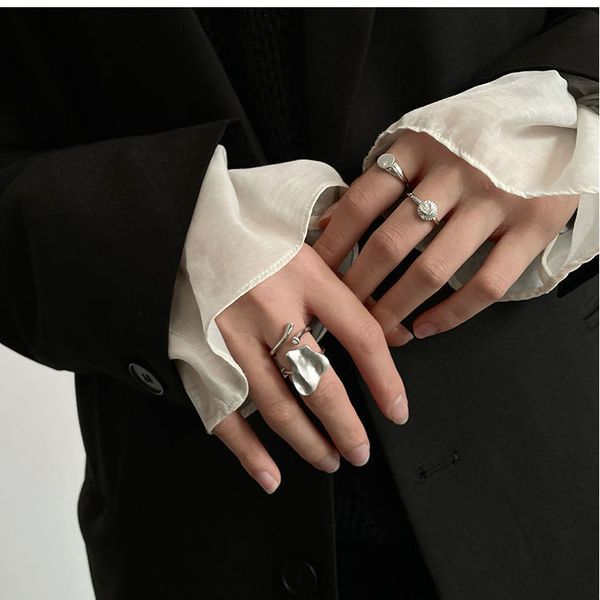 friendship rings promise rings ring female personality french advanced sense of personality, frill frosted drawline niche design ins texture, Silver
friendship rings promise rings ring female personality french advanced sense of personality, frill frosted drawline niche design ins texture, Silver
