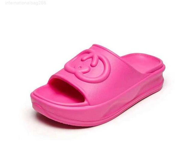 pink designer slippers rubber sliders platform sandals perforated women perforated hole slippers thick bottom eva shoes, Black
pink designer slippers rubber sliders platform sandals perforated women perforated hole slippers thick bottom eva shoes, Black