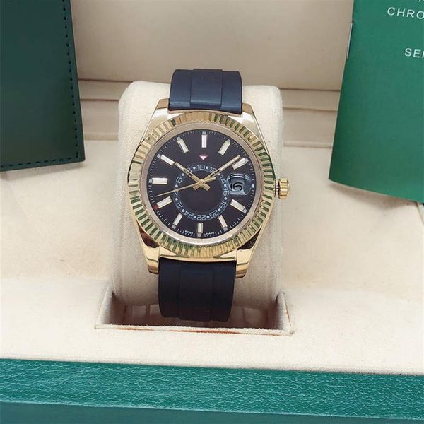 fashion classic leisure men's 42mm waterproof watch mirror containing small ring rubber strap folding buckle automatic machin311r, Slivery;brown
fashion classic leisure men's 42mm waterproof watch mirror containing small ring rubber strap folding buckle automatic machin311r, Slivery;brown
