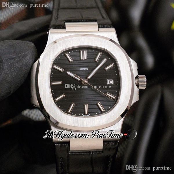 40mm 5711 cal a324 automatic mens watch steel case black textured dial silver white stick markers leather strap watches 2022 puret244s, Slivery;brown
40mm 5711 cal a324 automatic mens watch steel case black textured dial silver white stick markers leather strap watches 2022 puret244s, Slivery;brown
