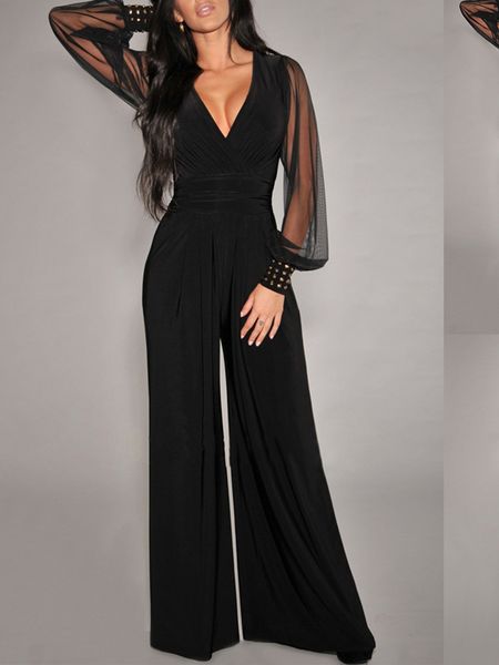 women's jumpsuits rompers jumpsuit women elegant office laides bodysuit long sleeve overalls black outfit party rompers wed leg jumpsui, Black;white
women's jumpsuits rompers jumpsuit women elegant office laides bodysuit long sleeve overalls black outfit party rompers wed leg jumpsui, Black;white